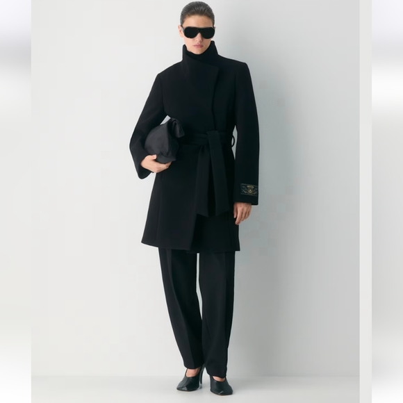 Aritzia Jackets & Blazers - Aritzia Wilfred Connor Wool Coat In Black
